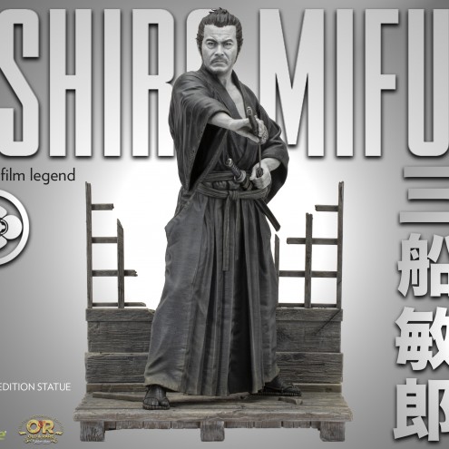 Toshiro Mifune 1/6 Limited-Edition resin statue - 3