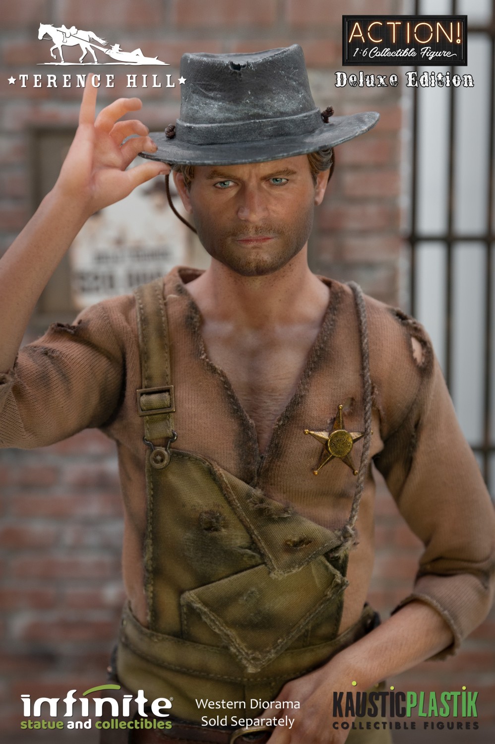 NEW PRODUCT: INFINITE STATUE & KAUSTIC PLASTIK TERENCE HILL 1/6 ACTION - REGULAR, DELUXE, EXCLUSIVE, DIORAMA Terence-hill-16-deluxe-edition-