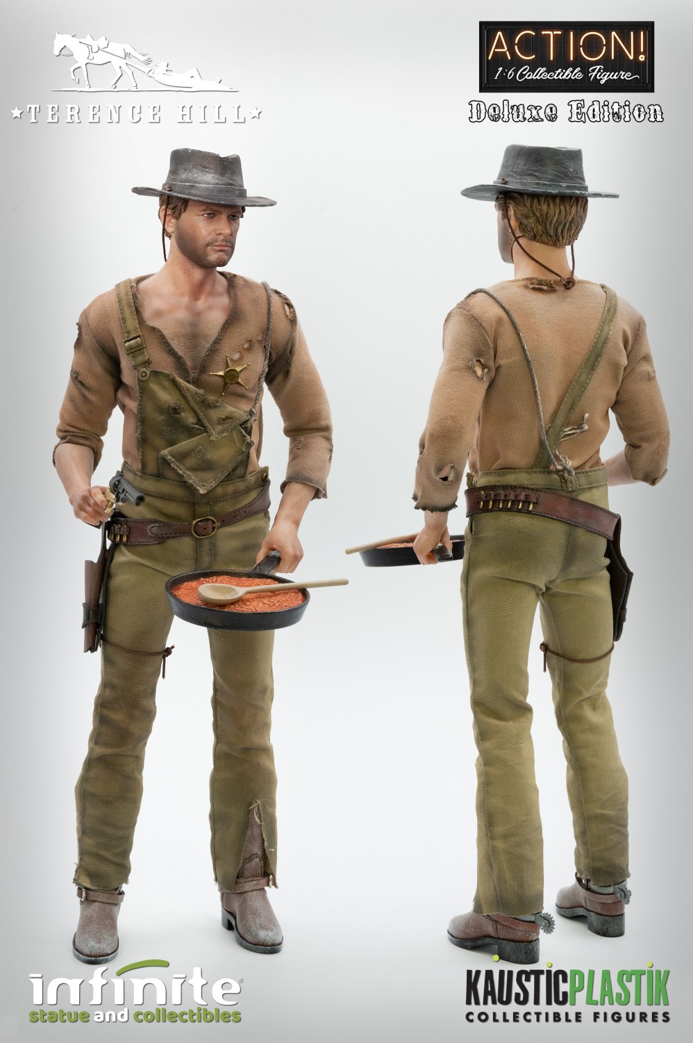 NEW PRODUCT: INFINITE STATUE & KAUSTIC PLASTIK TERENCE HILL 1/6 ACTION - REGULAR, DELUXE, EXCLUSIVE, DIORAMA Terence-hill-16-deluxe-edition-