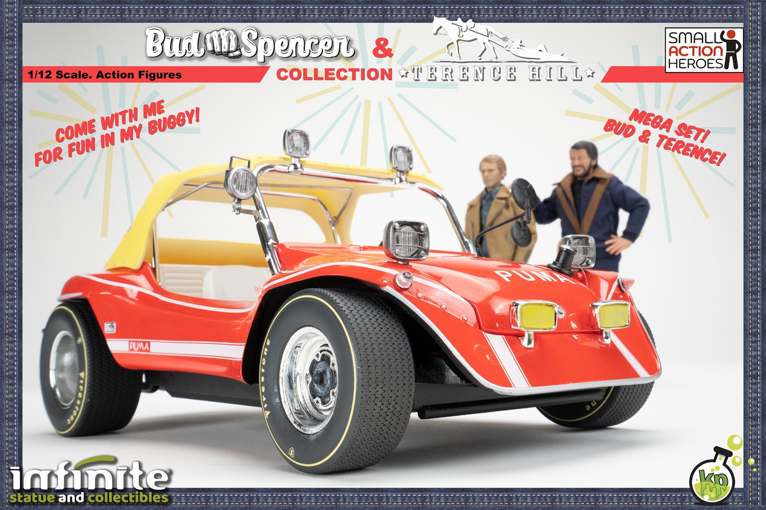 Bud Spencer & Terence Hill - 2-Pack (Wilbur & Matt) – Mighty