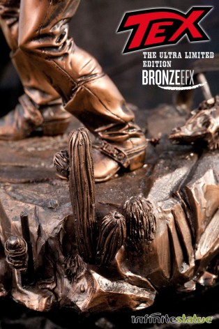 Statua da collezione di Tex colorazione in "Bronze EFX" - 4
