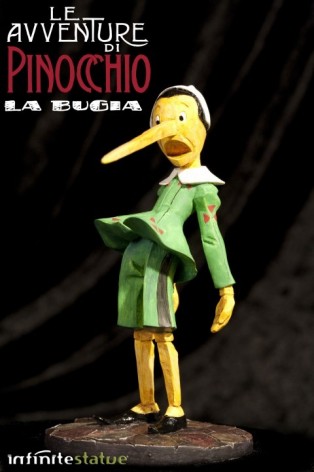 Statua di Pinocchio versione "La bugia" - 3