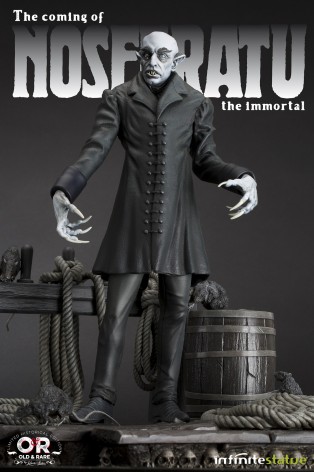 "The coming of Nosferatu" statue with detailed diorama - 1