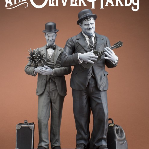The statue of  Stan Laurel & Oliver Hardy - 2