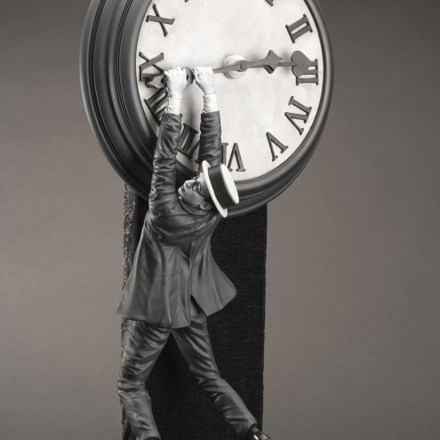 Statua da parete di Harold Lloyd "Safety last!" - 2