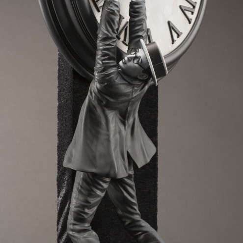 Statua da parete di Harold Lloyd "Safety last!" - 7