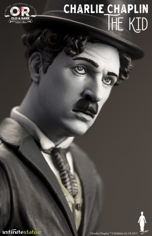 The statue of Charlie Chaplin "The Kid" - 7