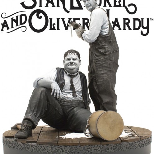 The statue of Laurel & Hardy "Another nice mess" - 1