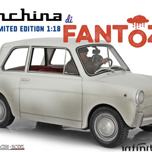 The Fantozzi's Bianchina resin model in 1:18 scale - 2