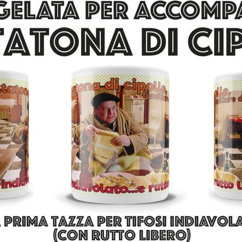 Le Fantotazze 4 ceramic mugs dedicated to Fantozzi - 6