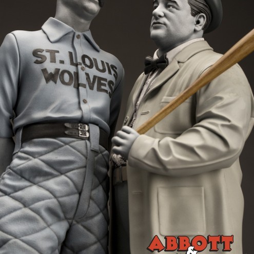 Abbott & Costello “Who’s on First?” resin statue - 8