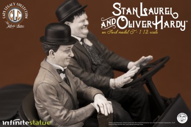 Laurel & Hardy on Ford Model T 1:12 scale - 12
