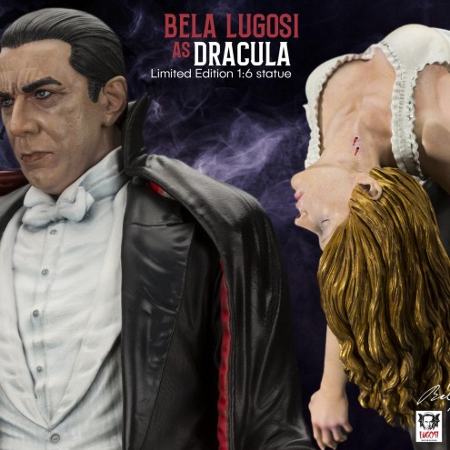 Statua in resina di Bela Lugosi as Dracula - 11
