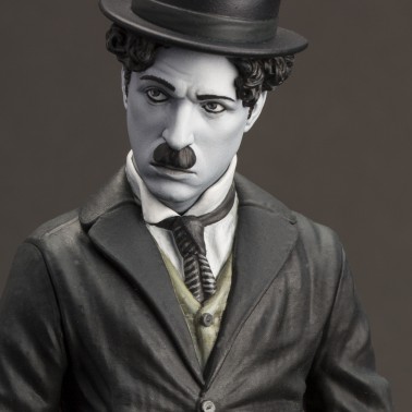 The statue of Charlie Chaplin "The Kid" - 12