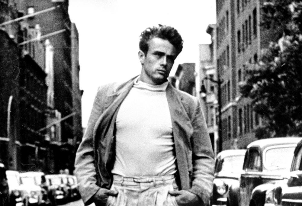 James Dean, the charm of the rebel